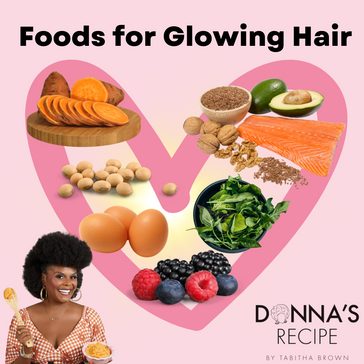 Foods for Glowing Hair!