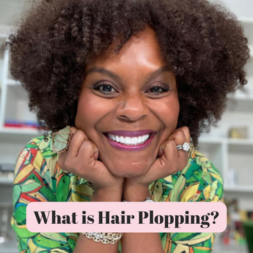 How to Plop Natural Hair