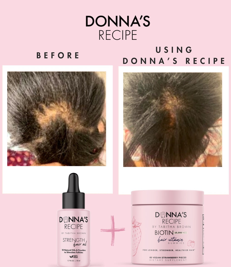 Duo Strength Hair Oil + Vitamins Bundle