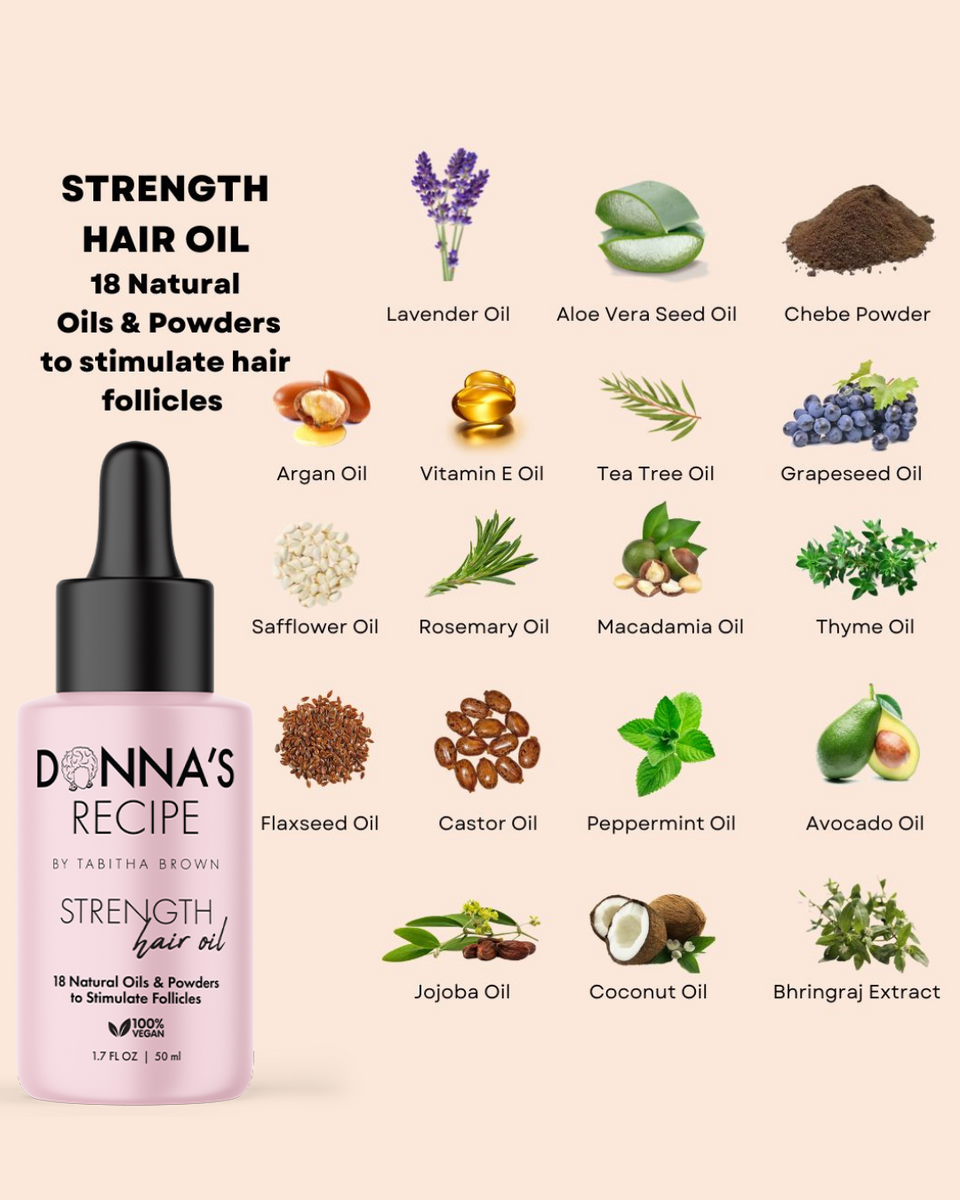 Strength Hair Oil Donna's Recipe