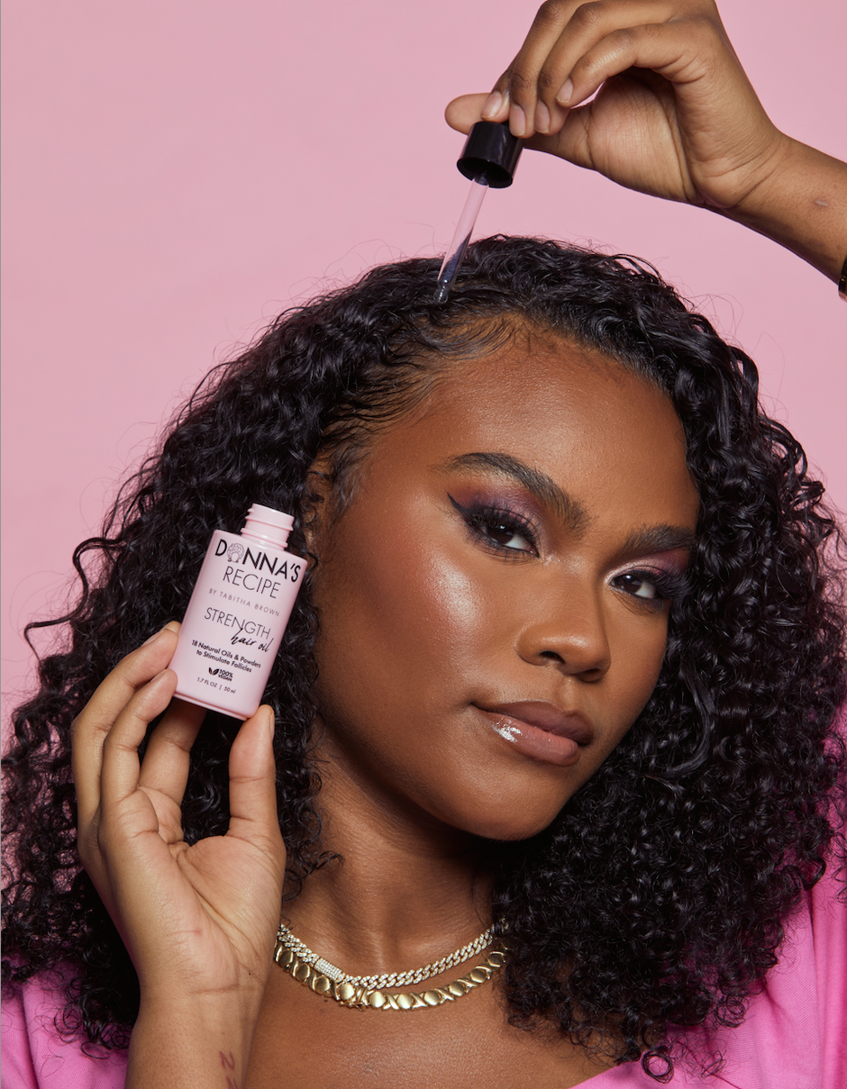 Duo Strength Hair Oil + Vitamins Bundle - Donna's Recipe