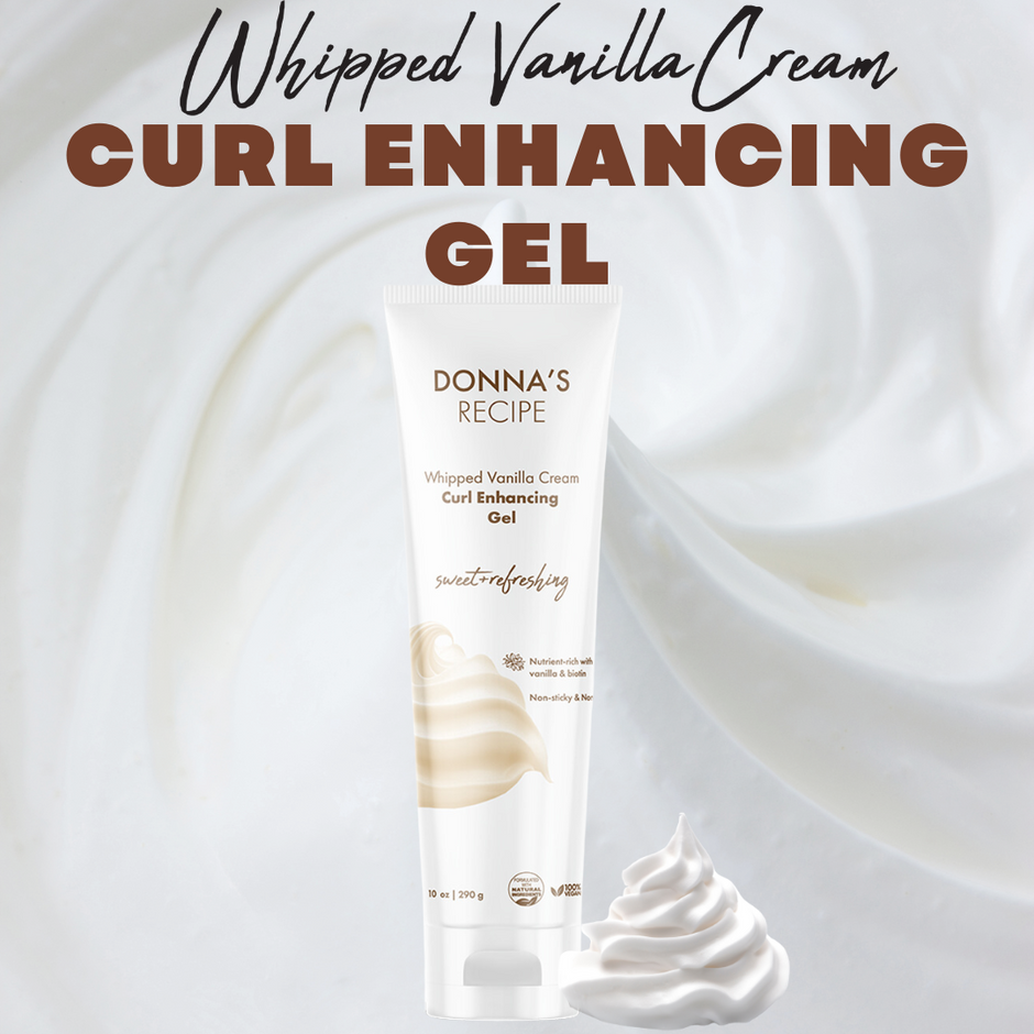 Curl Enhancing Gel - Whipped Vanilla Cream - Donna's Recipe