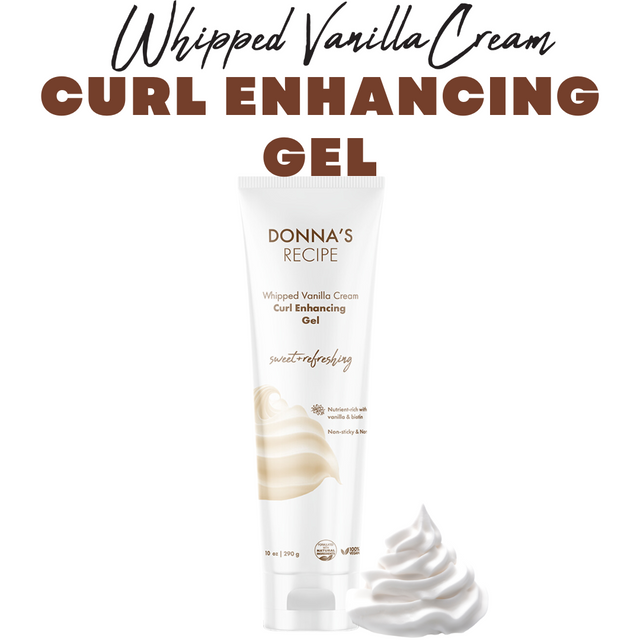 Curl Enhancing Gel - Whipped Vanilla Cream - Donna's Recipe