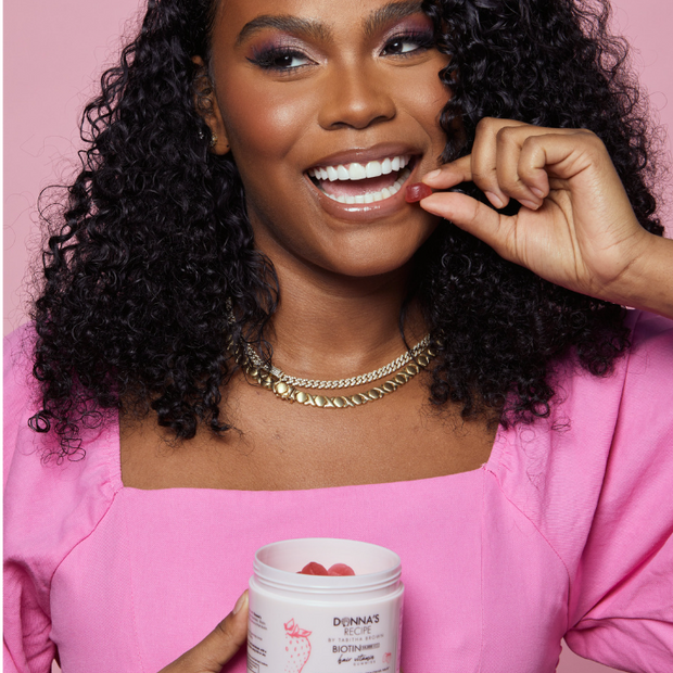 Duo Strength Hair Oil + Vitamins Bundle - Donna's Recipe