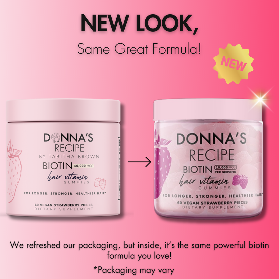 Duo Strength Hair Oil + Vitamins Bundle - Donna's Recipe