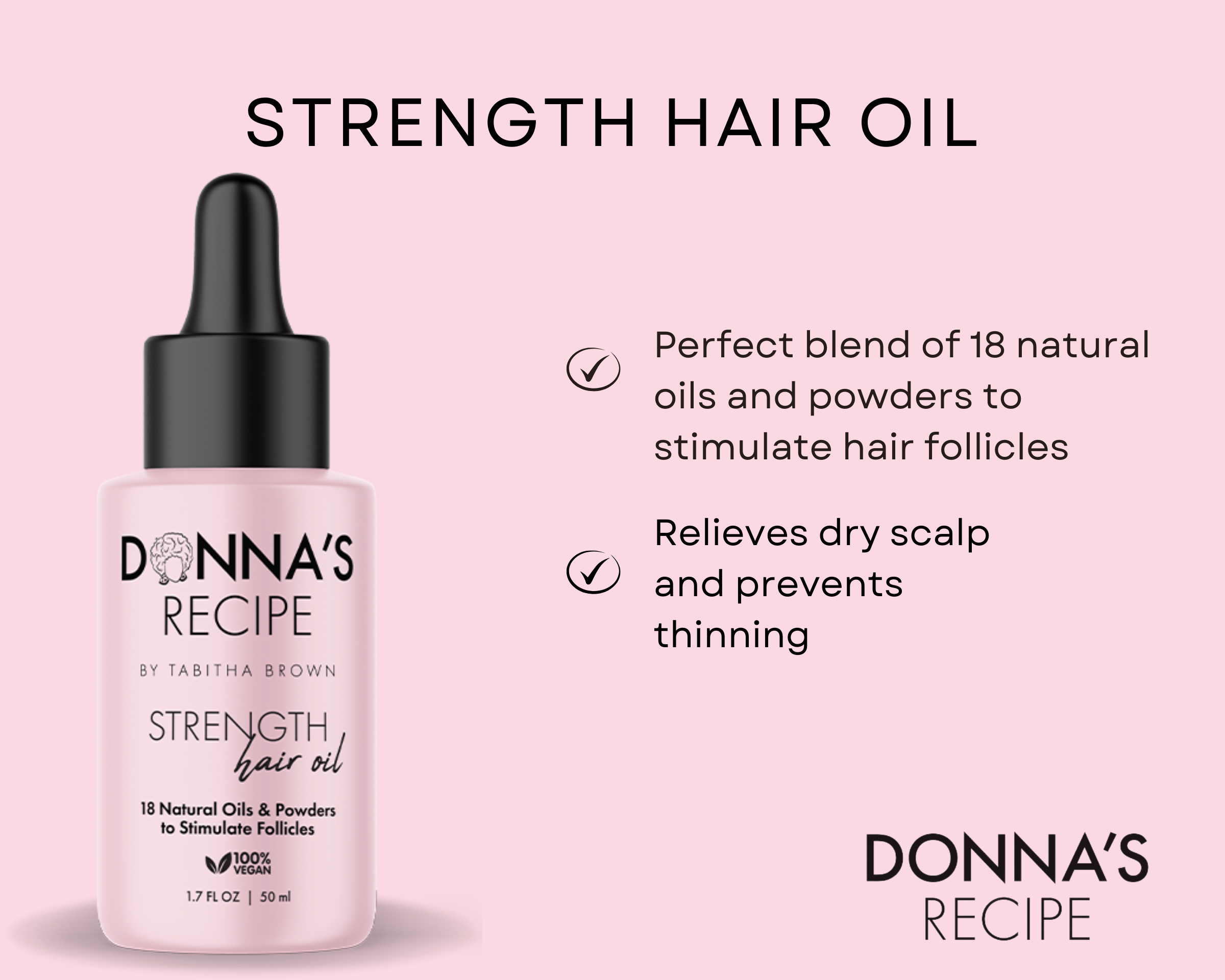 Strength Hair Oil - Donna's Recipe
