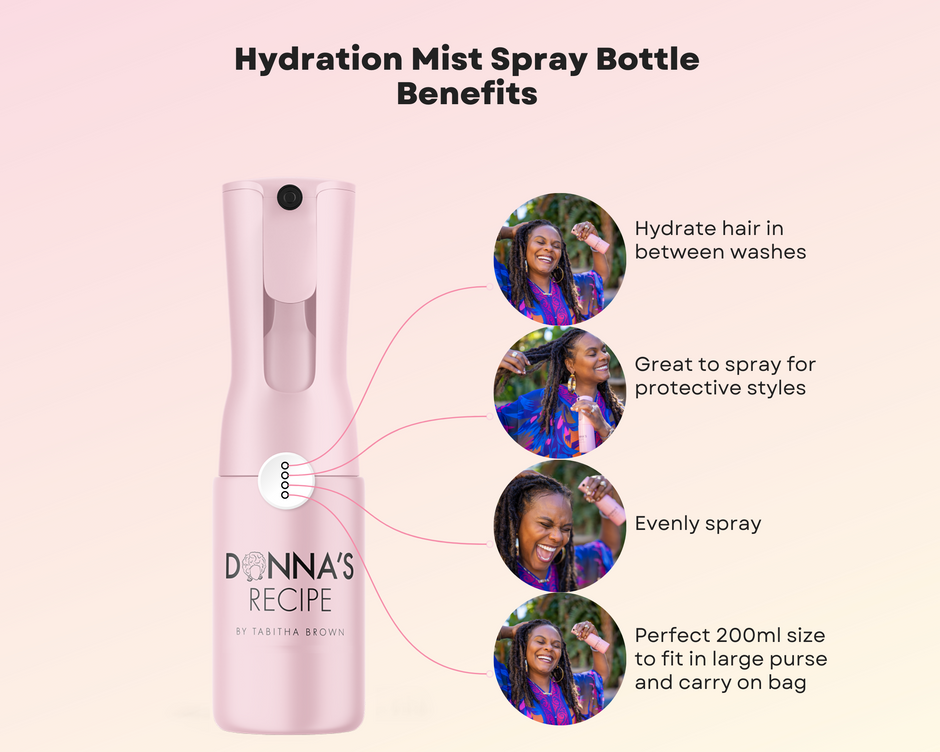 Donna's Recipe Hydration Mist Spray Bottle - Donna's Recipe