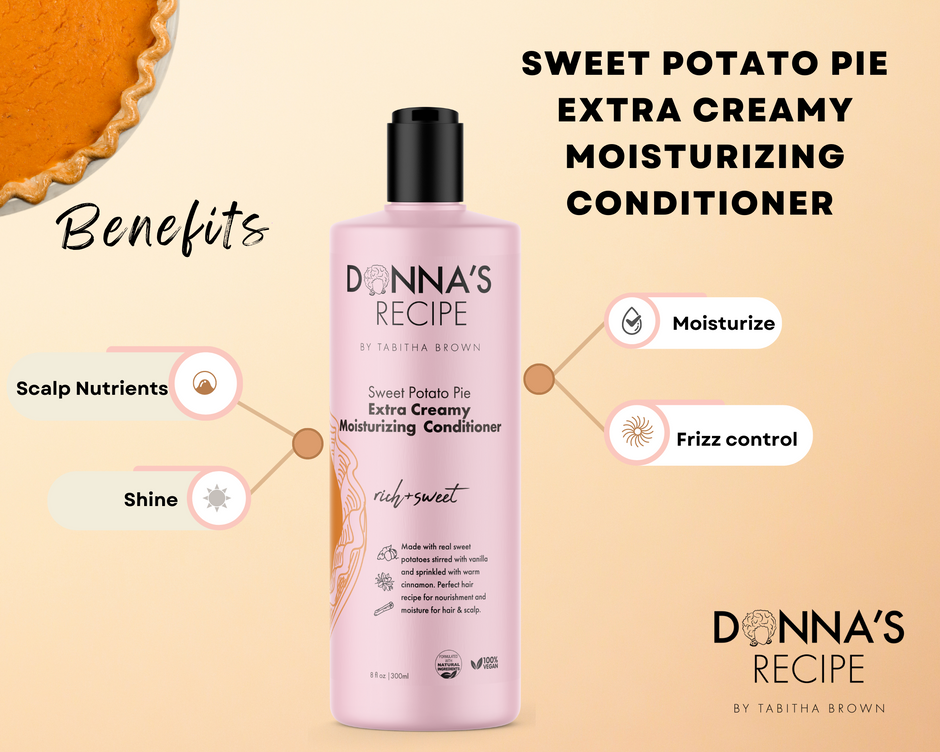 Donna's Recipe Sweet Potato Pie Extra Creamy Moisturizing Conditioner - Donna's Recipe