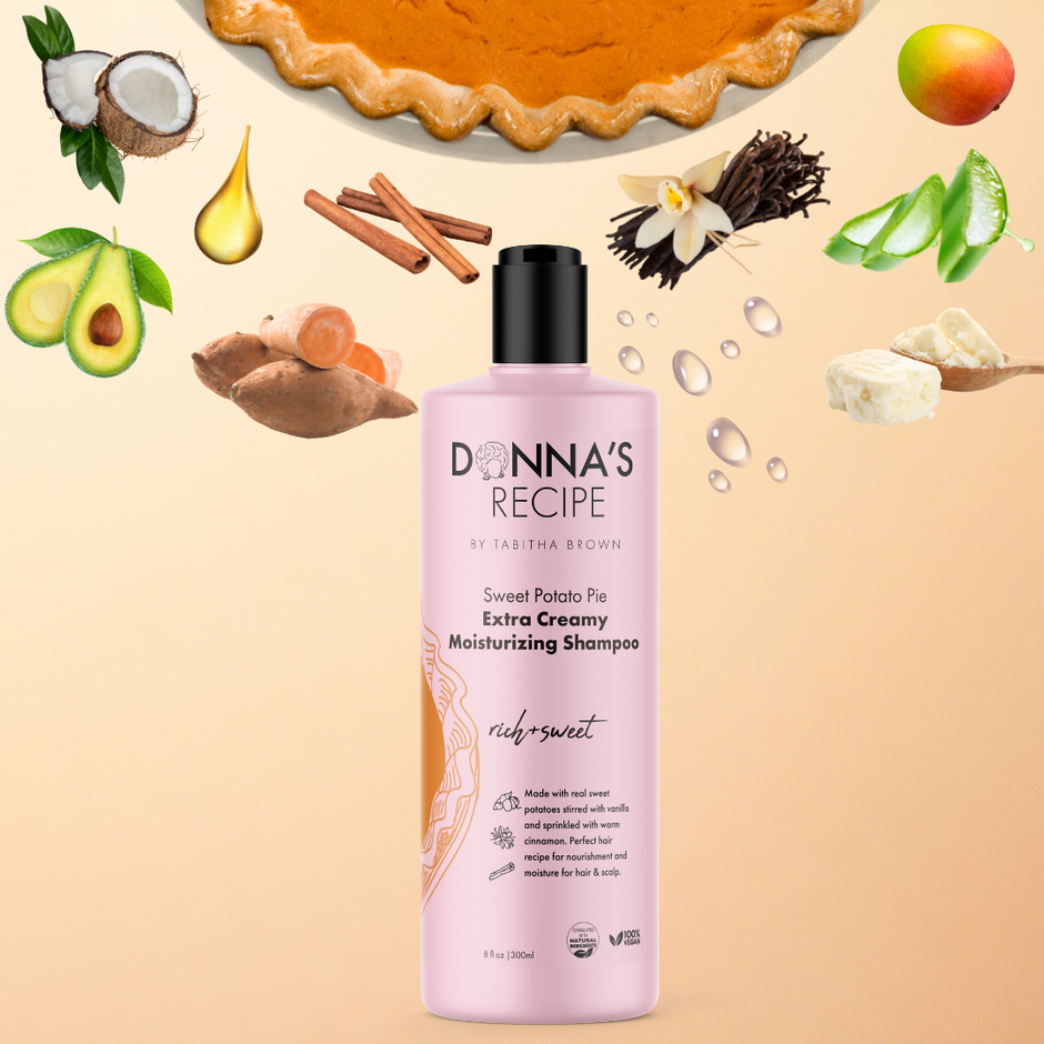 Donna's Recipe Sweet Potato Pie Extra Creamy Moisturizing Shampoo - Donna's Recipe